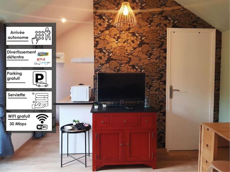 Japan House : Studio En Bois Zen - Wifi - Parking Gratuit أنغوليم المظهر الخارجي الصورة